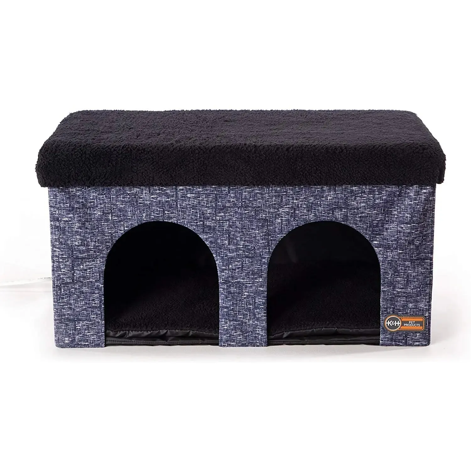 Thermo-Kitty Duplex in Classy Gray, 12" x 24" x 12" 4W