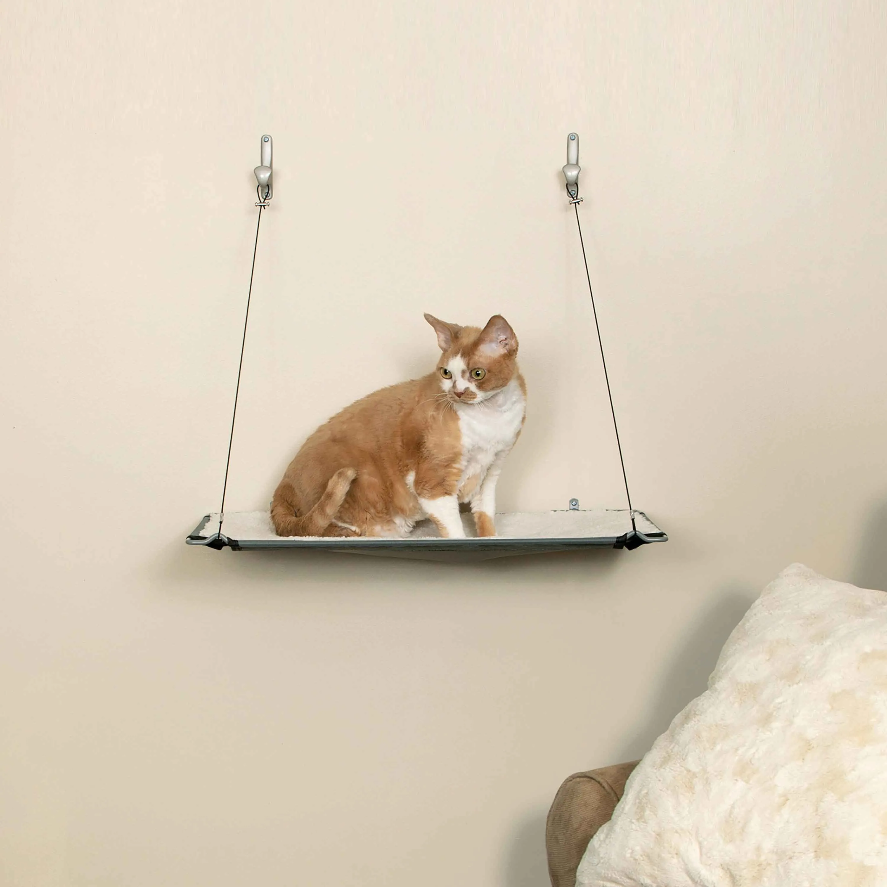 Wall Mounted Cat Shelf Single Level