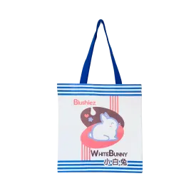 White Bunny Tote Bag